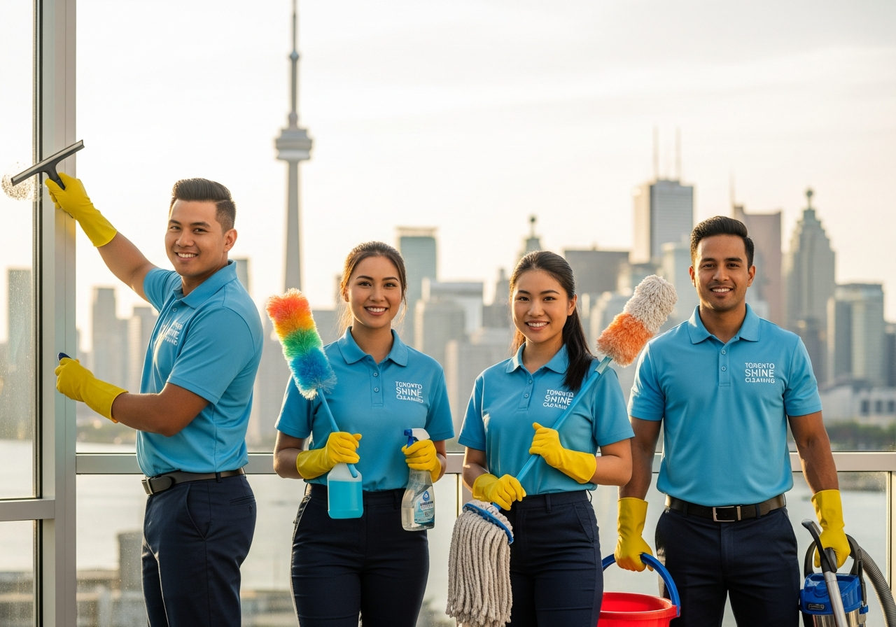 Toronto Shine Cleaning team