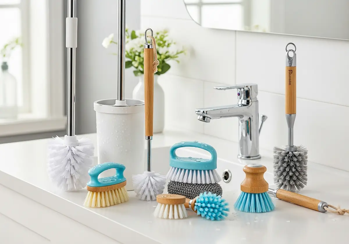 bathroom cleaning brushes