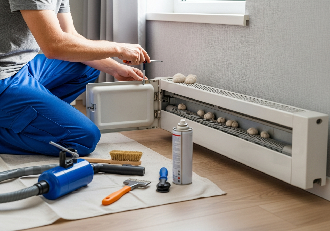 performing on baseboard heaters