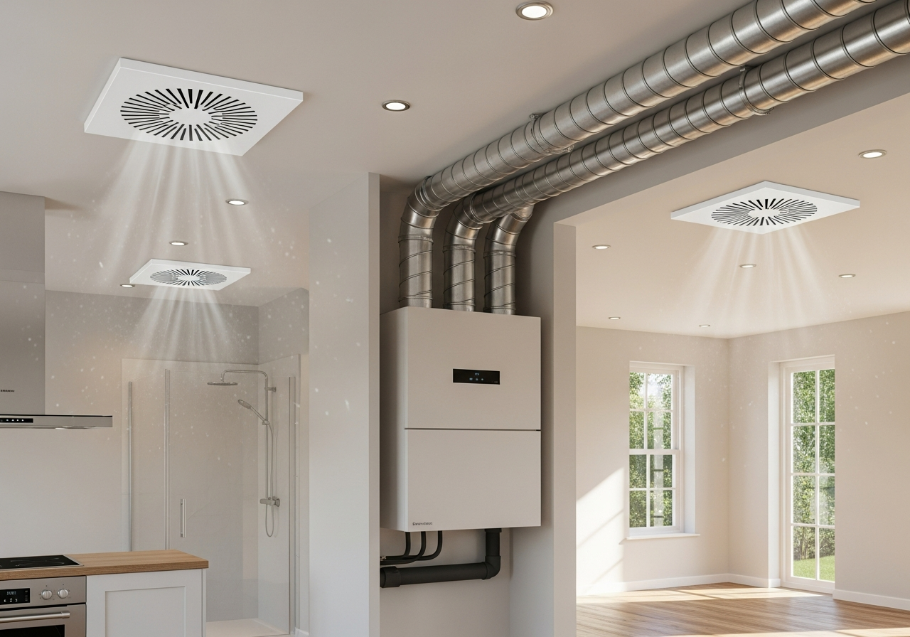 ventilation in a newly renovated house