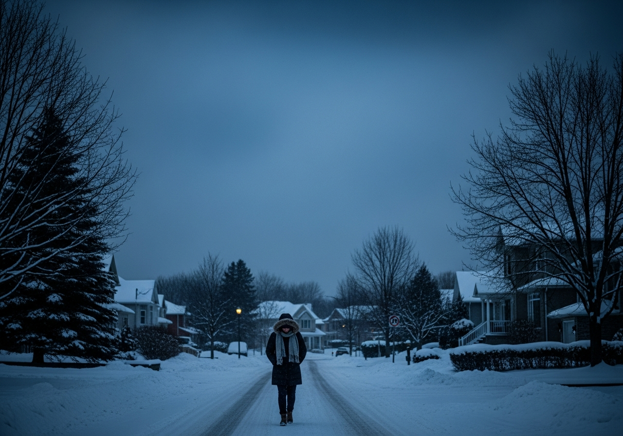 Blue Monday in January in Canada