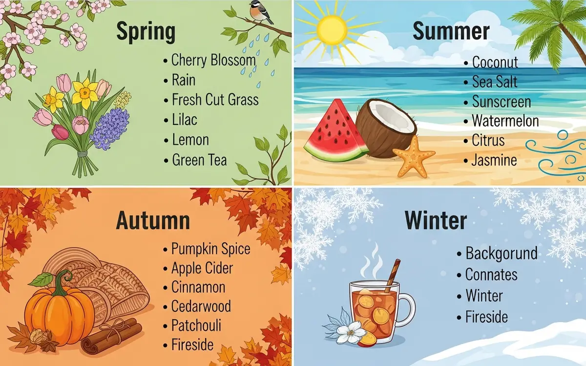 Scents That Match The Seasons