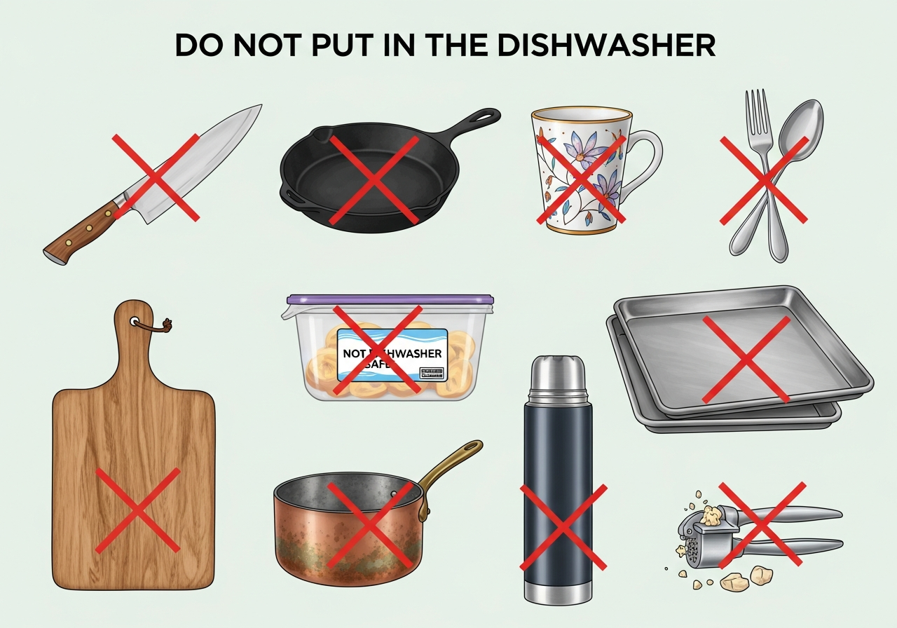 do not put in the dishwasher