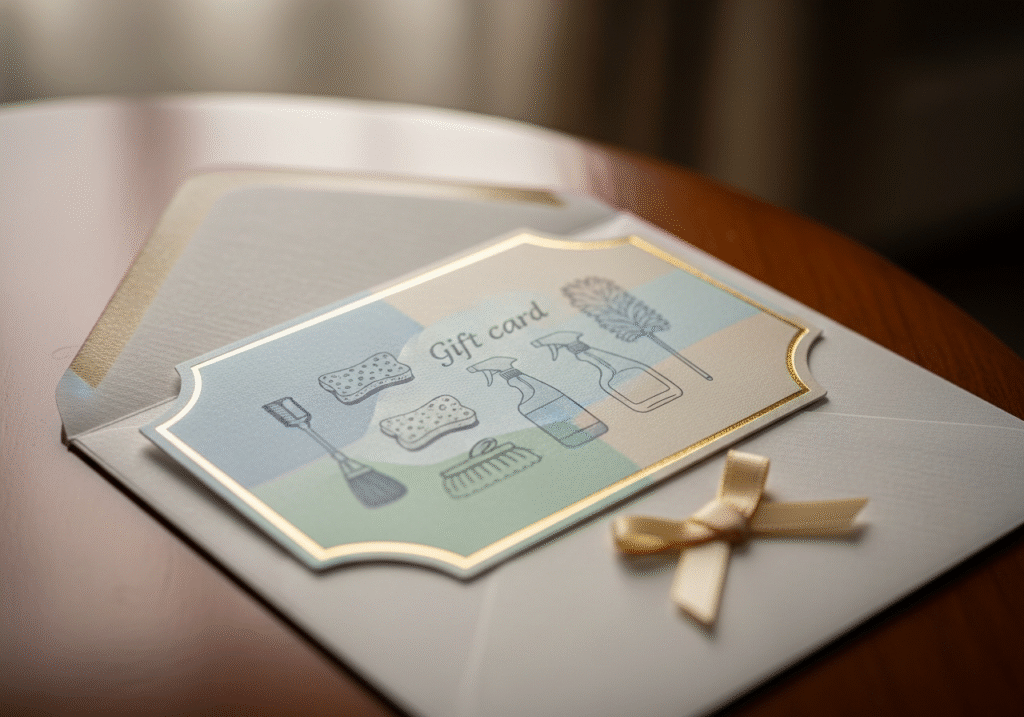 gift card profesional cleaning