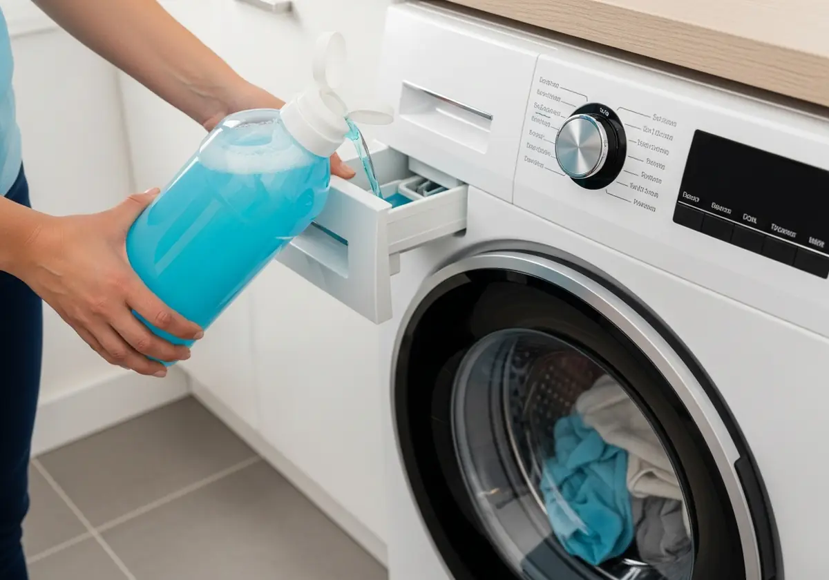 using fabric softener on clothes
