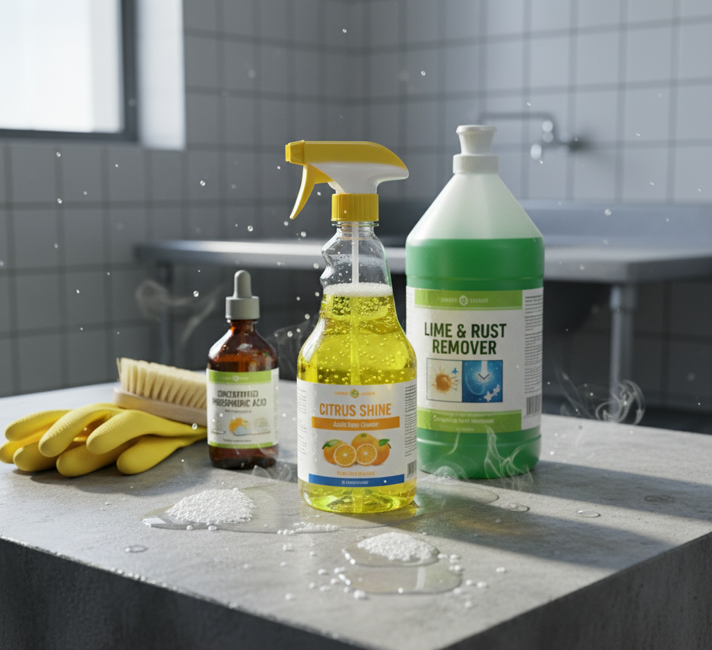 Acidic cleaning Products