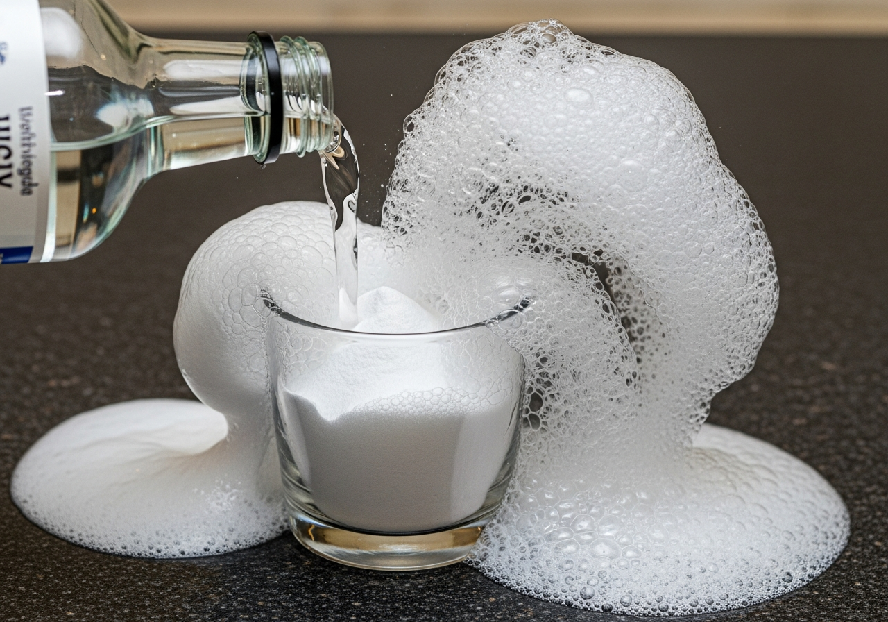 Vinegar and Baking Soda