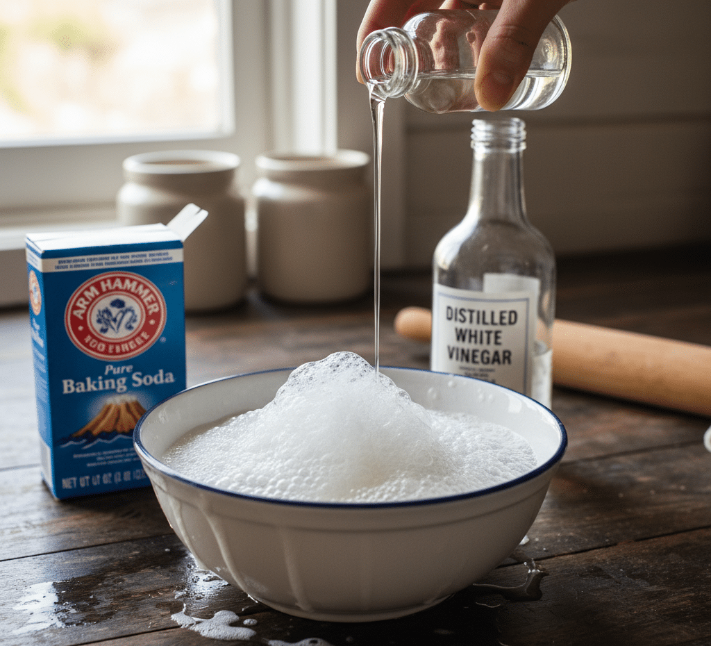 Baking Soda and Vinegar