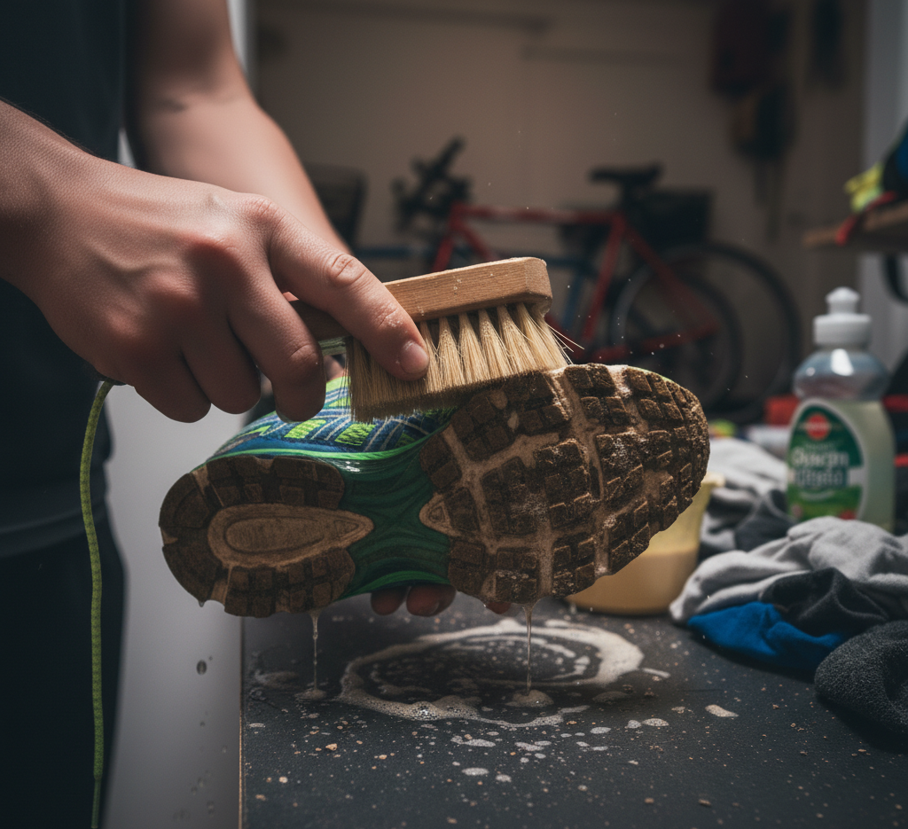 cleaning outsole tennis