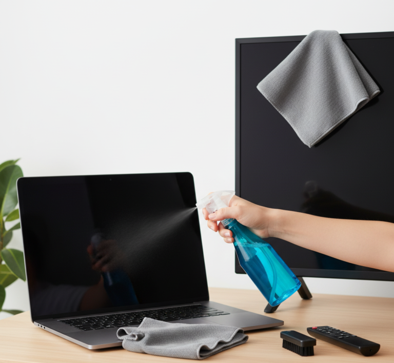 Screen Cleaning: A Step-by-Step Guide to Cleaning Your Laptop and TV Screens