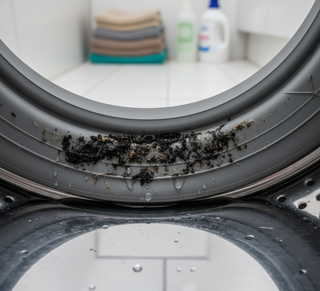 the dirtiest area of ​​a Front-Loading washing machine