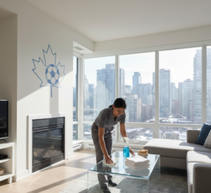 Airbnb professional cleaning