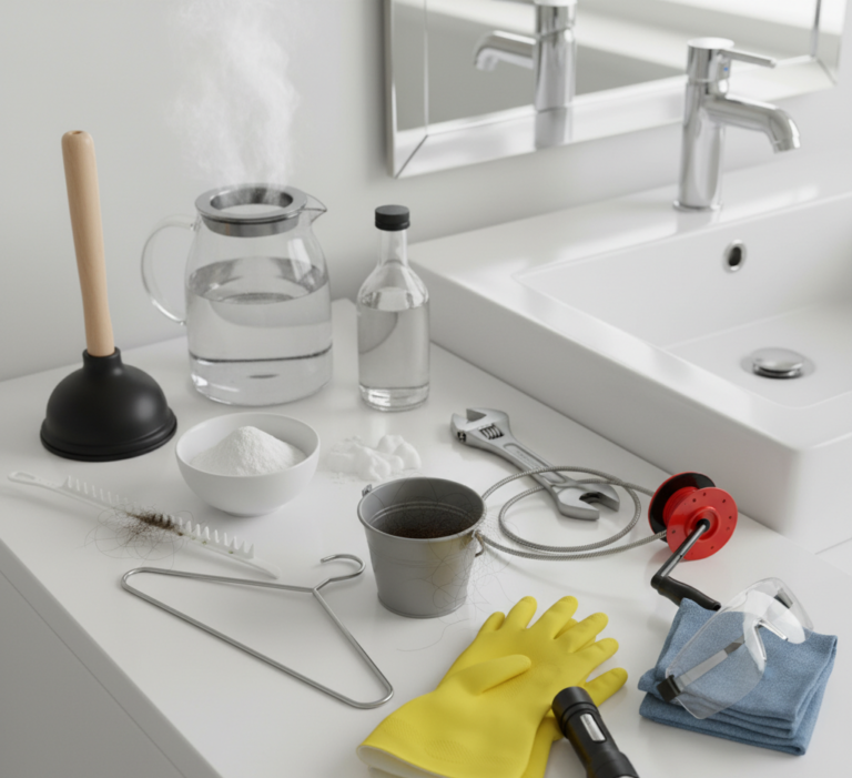The Best DIY Methods for Cleaning Your Bathroom Sink Drain