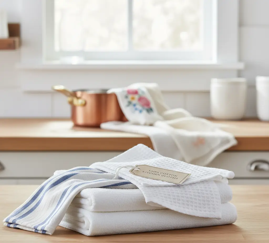 different types of dishcloth fabrics