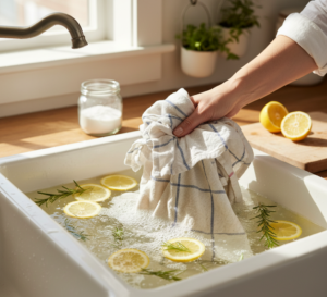 dishcloth cleaning
