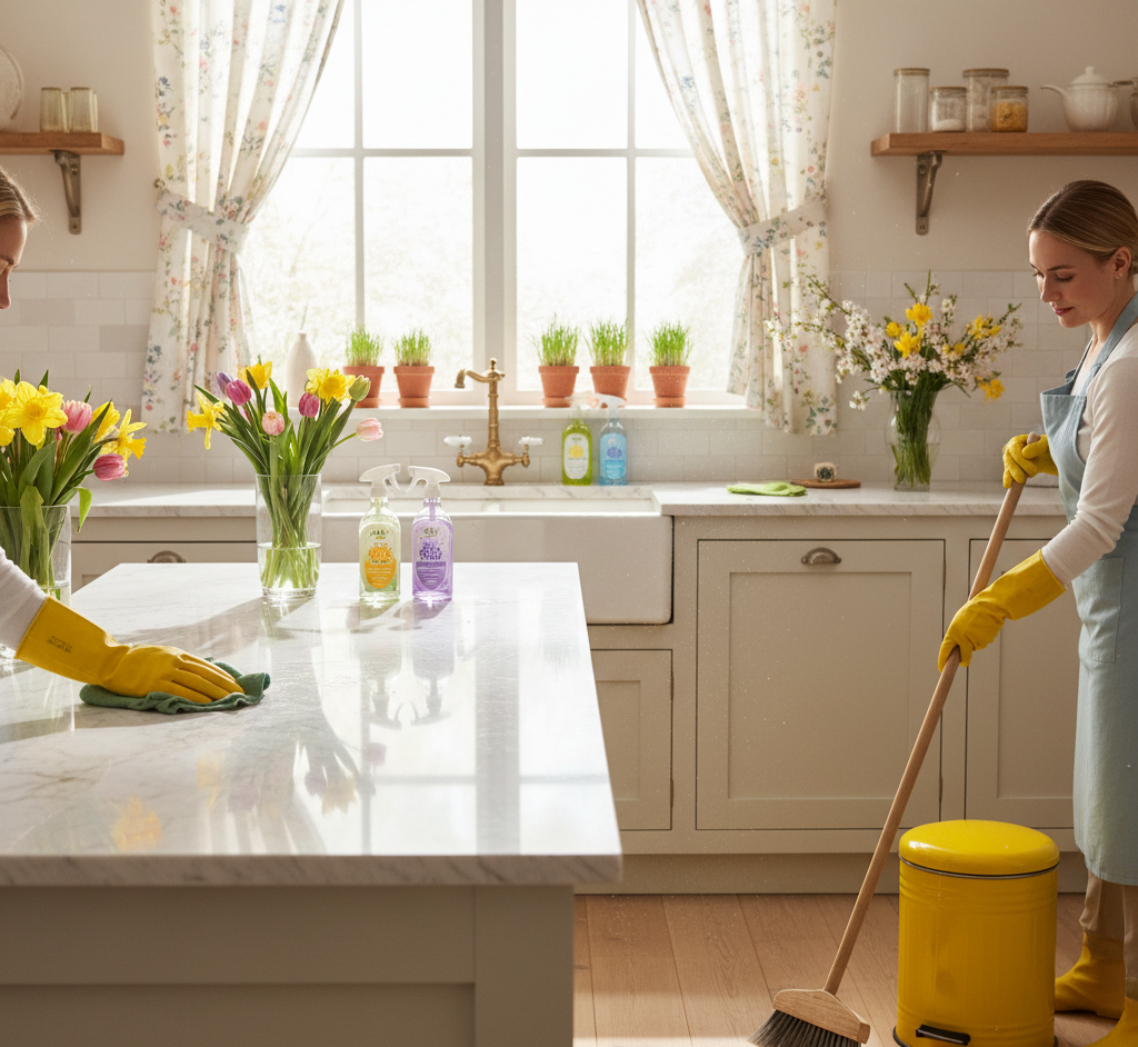the kitchen spring cleaning checklist