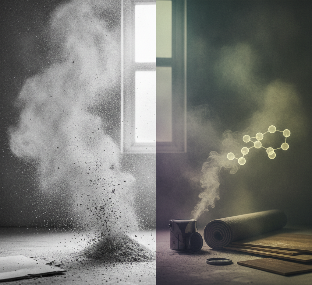 dangerous dust particles