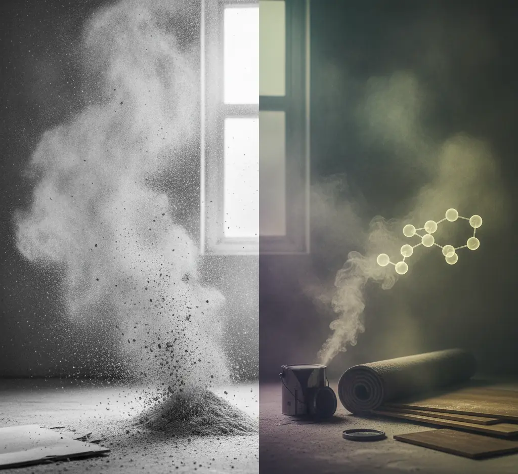 dangerous dust particles