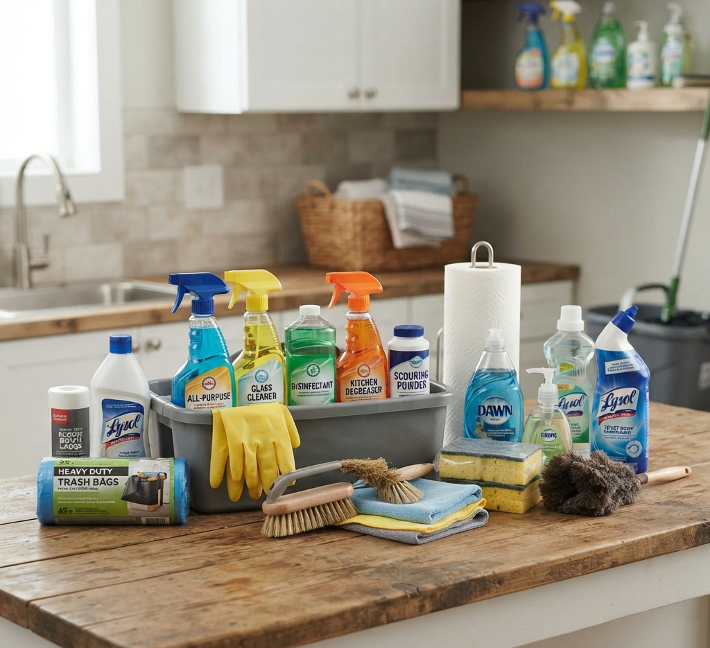 Essential Cleaning Supplies