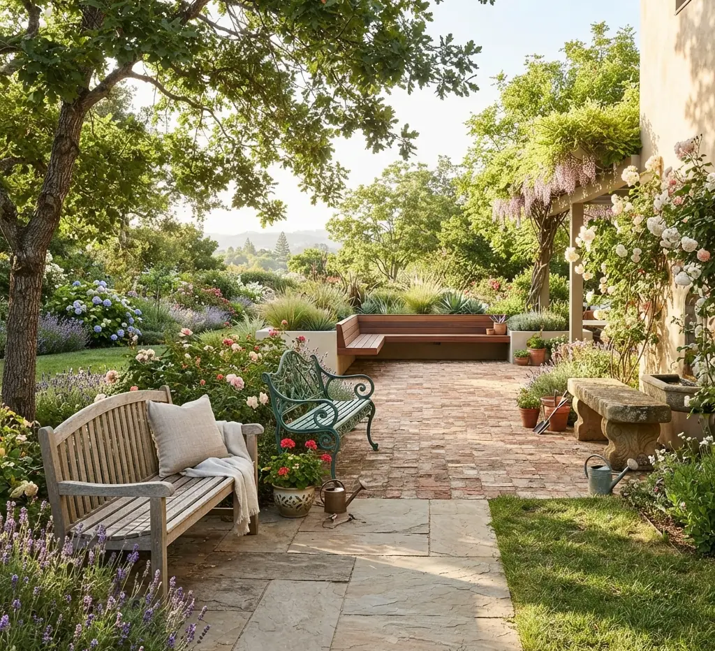 Outdoor Patio and Garden Benches