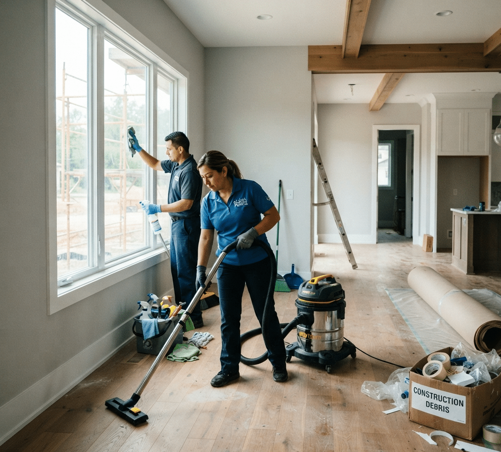 Cleaning After Construction